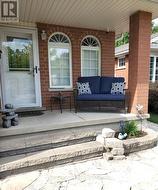 Front porch in summer -