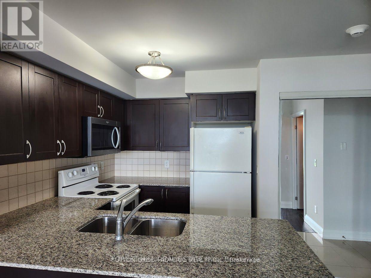 1612 - 30 North Park Road, Vaughan, ON - Indoor Photo Showing Kitchen With Double Sink