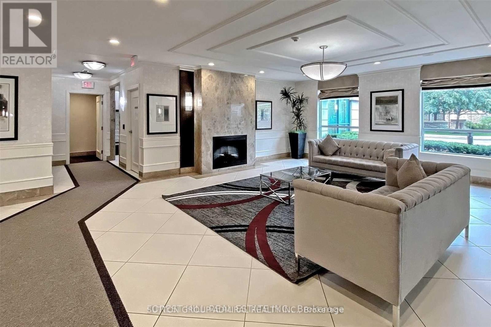 1612 - 30 North Park Road, Vaughan, ON - Indoor With Fireplace