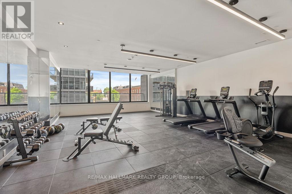 2102 - 180 George Street, Ottawa, ON - Indoor Photo Showing Gym Room