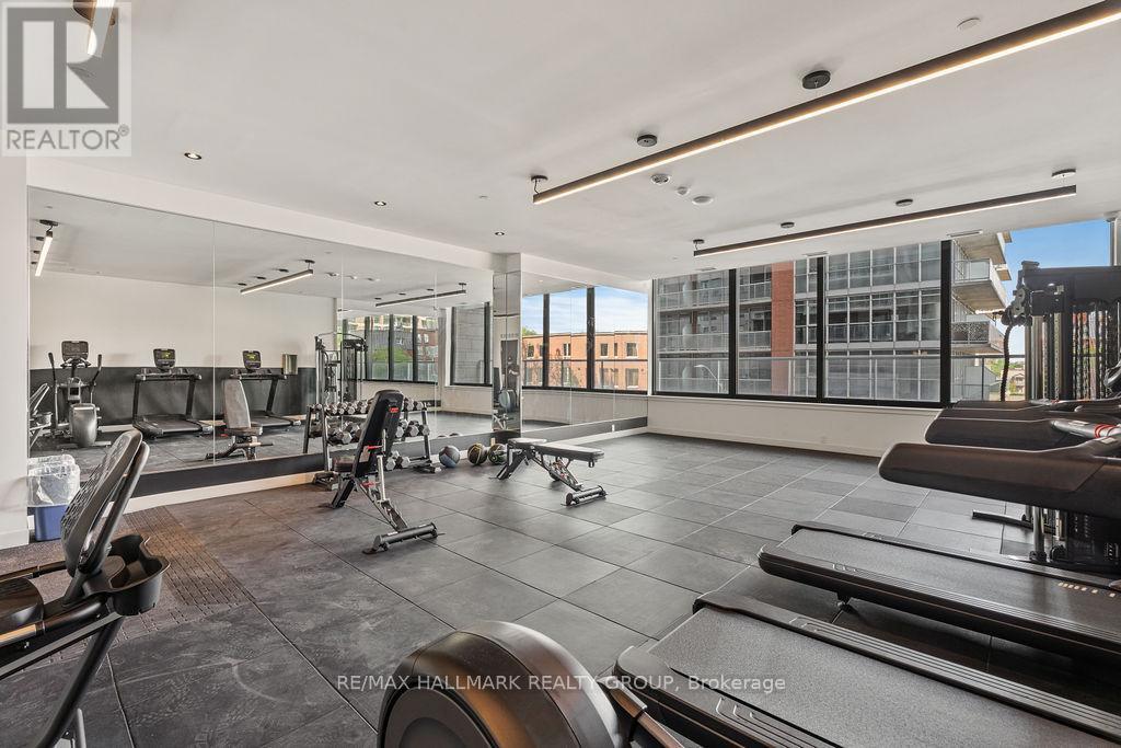2102 - 180 George Street, Ottawa, ON - Indoor Photo Showing Gym Room