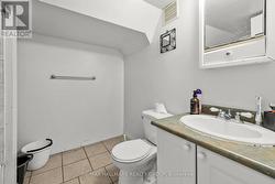 Basement bathroom - shower on the left side -