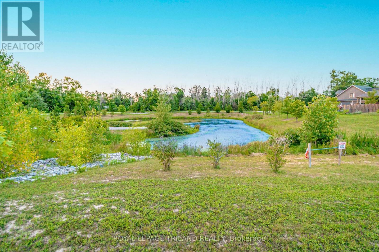 Community pond in this great subdivision - 26 Tattersall Lane, Lambton Shores (Grand Bend), ON - Outdoor