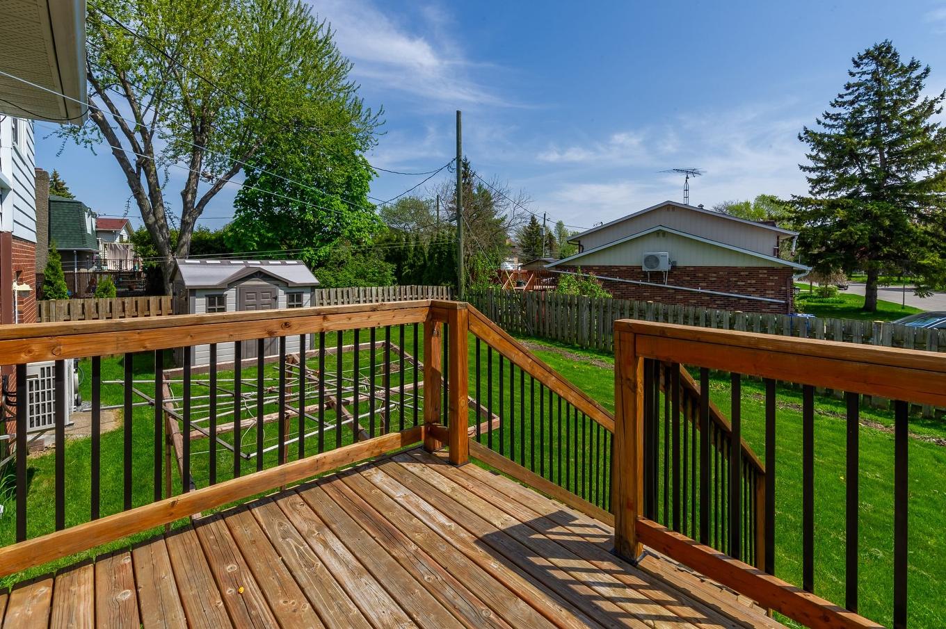 Backyard - 7240 Rue Turner, Brossard, QC - Outdoor With Backyard With Exterior
