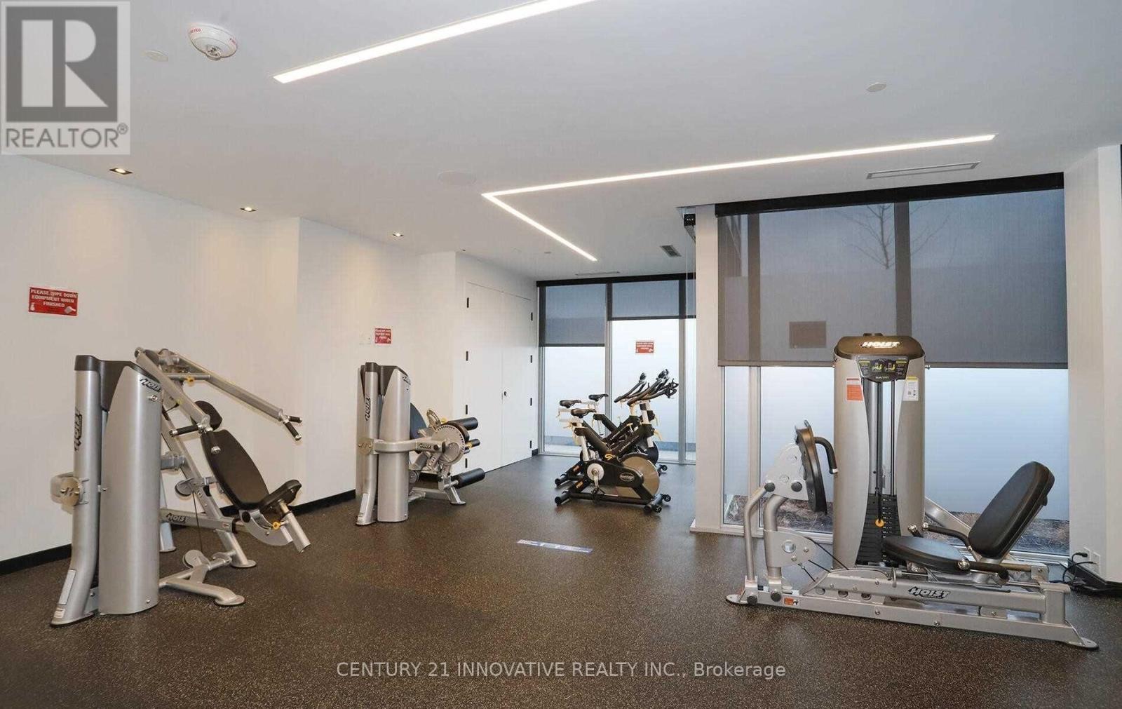 2008 - 225 Village Green Square, Toronto, ON - Indoor Photo Showing Gym Room