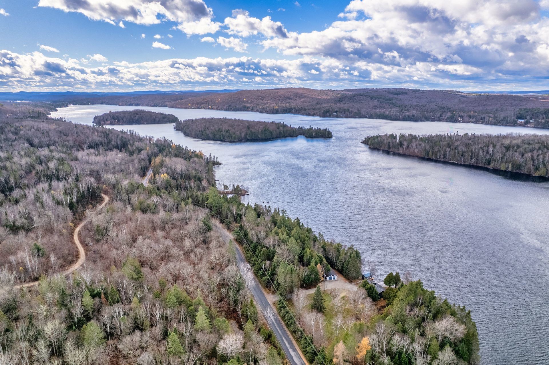 Photo aérienne - Ch. Du Lac-Chaud, La Macaza, QC