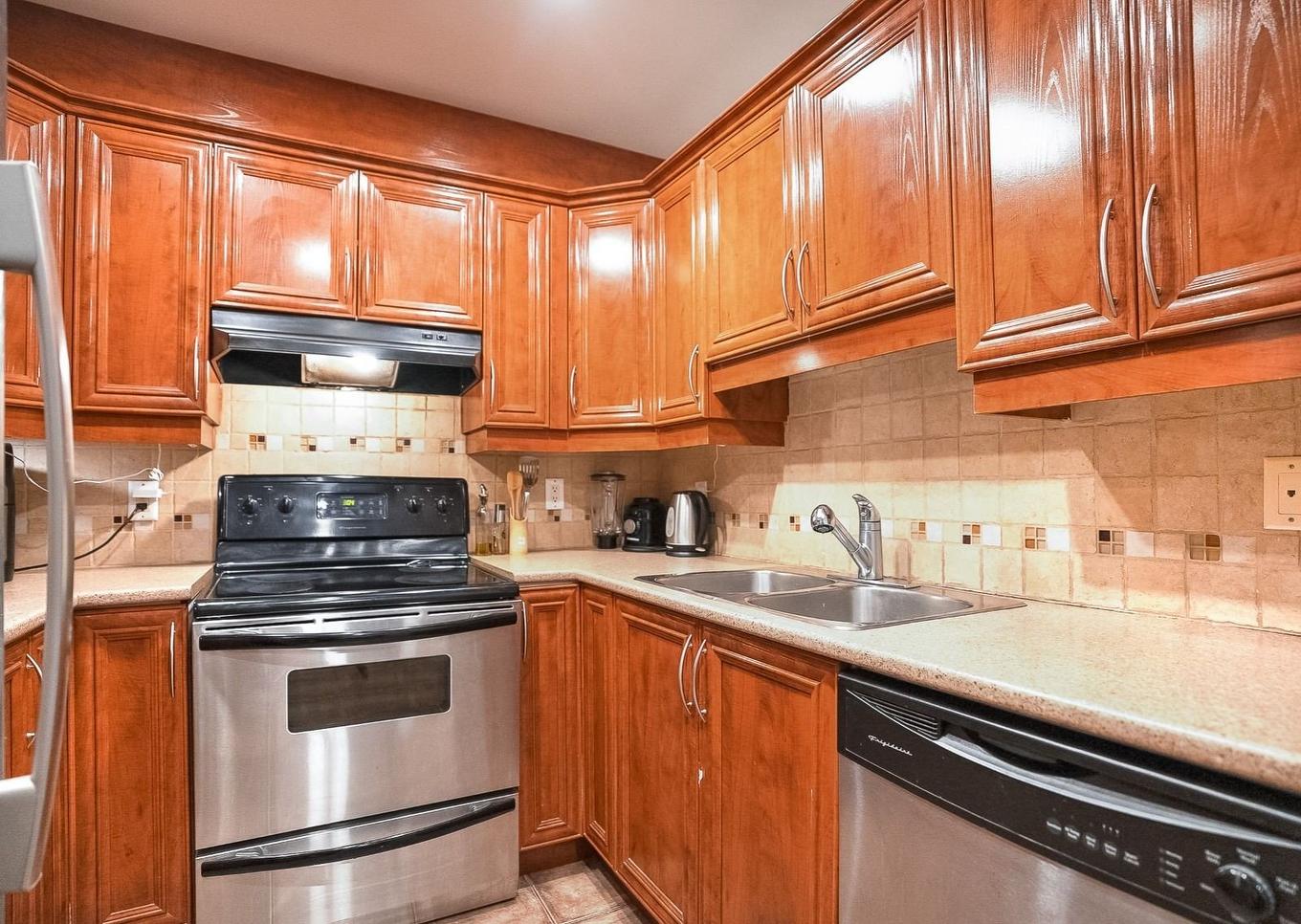 Kitchen - 2142 Rue Du Havre, Montréal (Ville-Marie), QC - Indoor Photo Showing Kitchen With Double Sink
