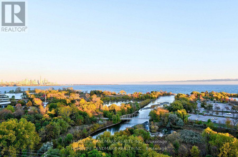1206 - 2230 Lakeshore Boulevard W, Toronto, ON - Outdoor With Body Of Water With View