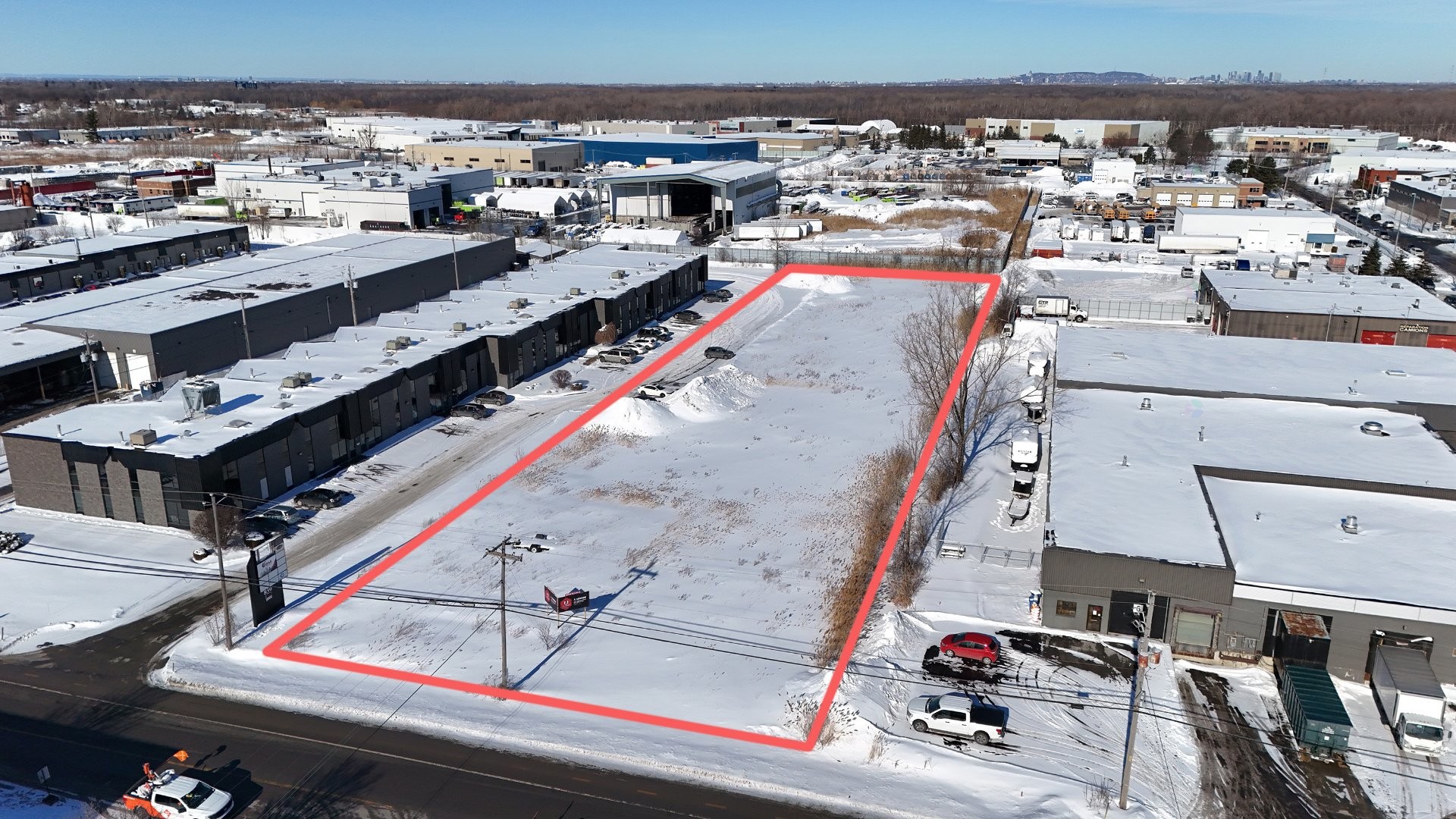 Aerial View - Boul. Ford, Châteauguay, QC