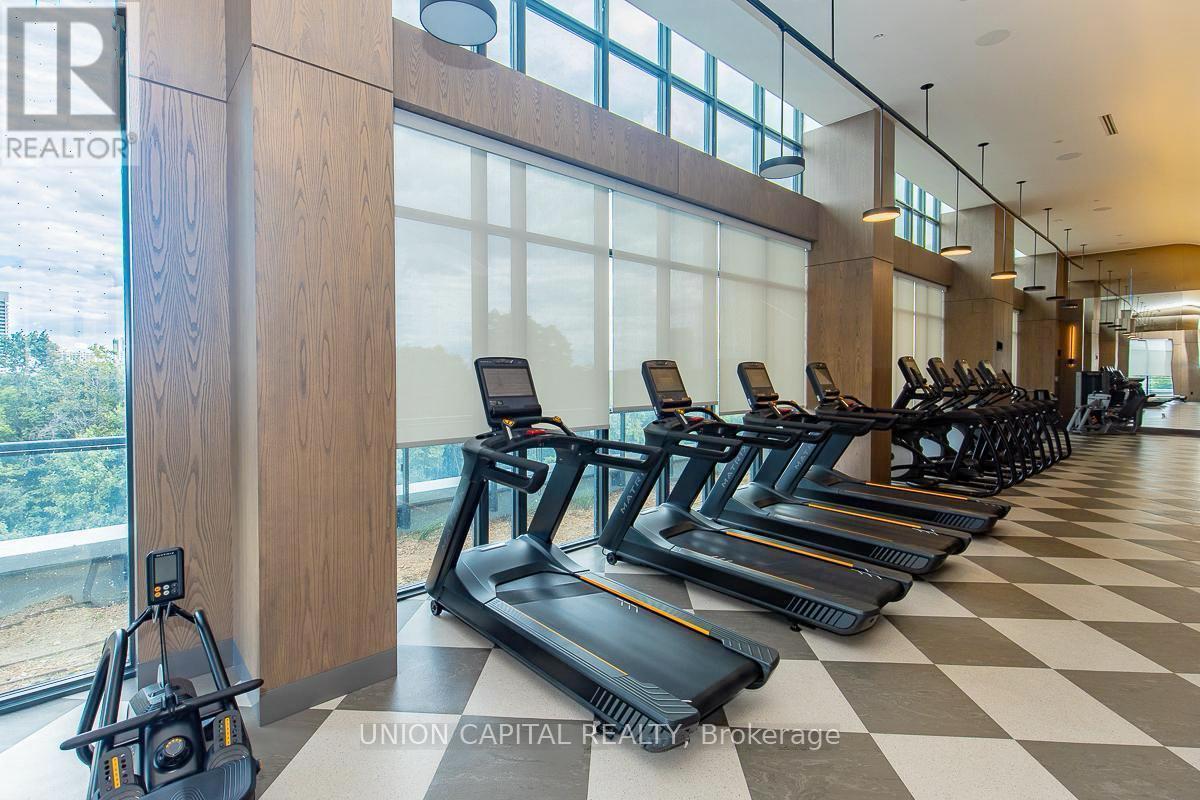 4102 - 30 Inn On The Park Drive, Toronto, ON - Indoor Photo Showing Gym Room