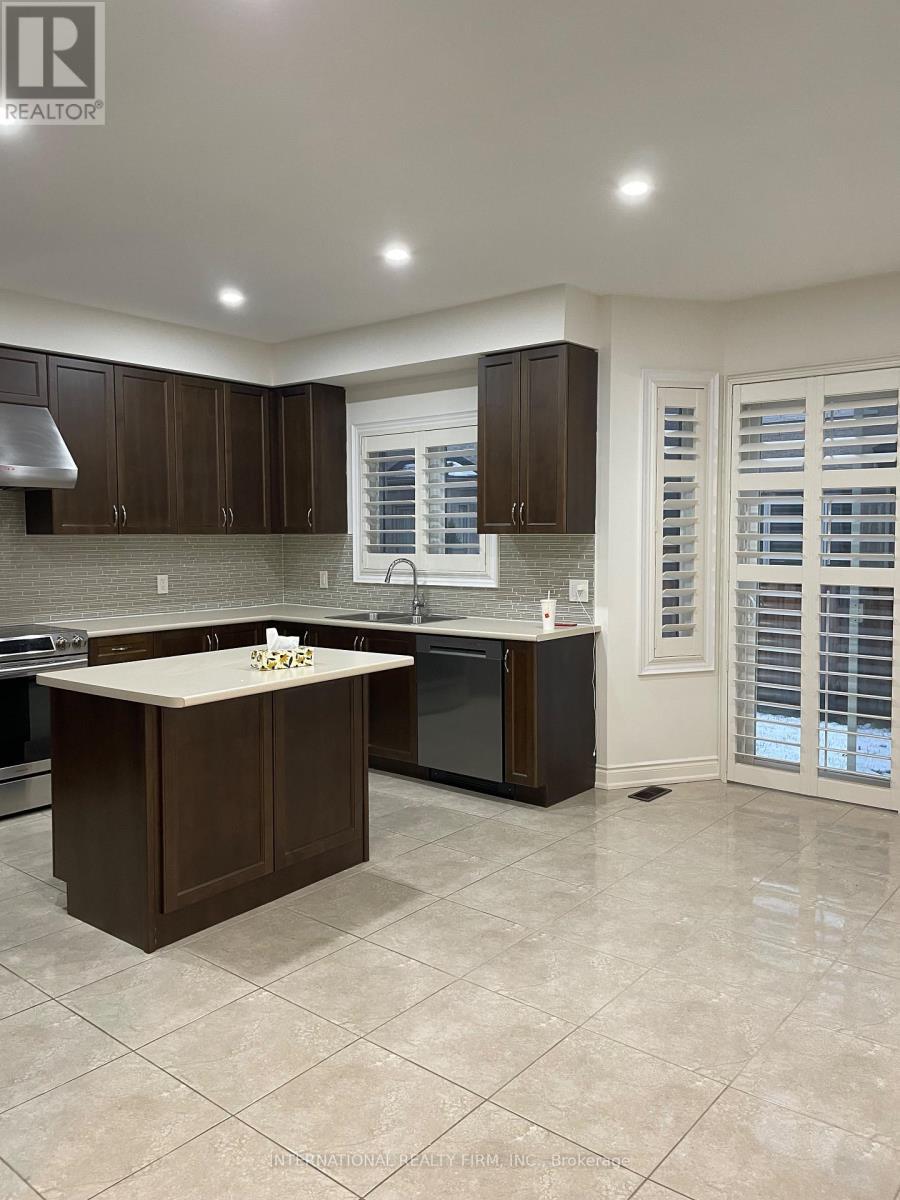 221 Etheridge Avenue N, Milton, ON - Indoor Photo Showing Kitchen With Double Sink