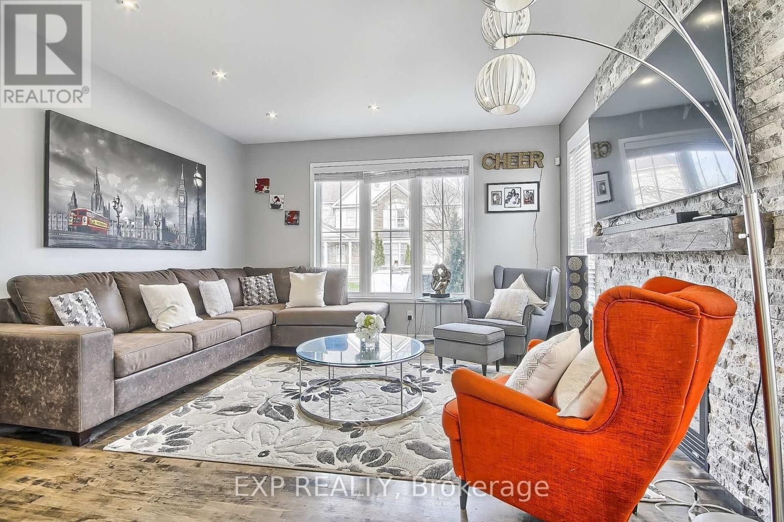864 Etherington Way, Milton, ON - Indoor Photo Showing Living Room