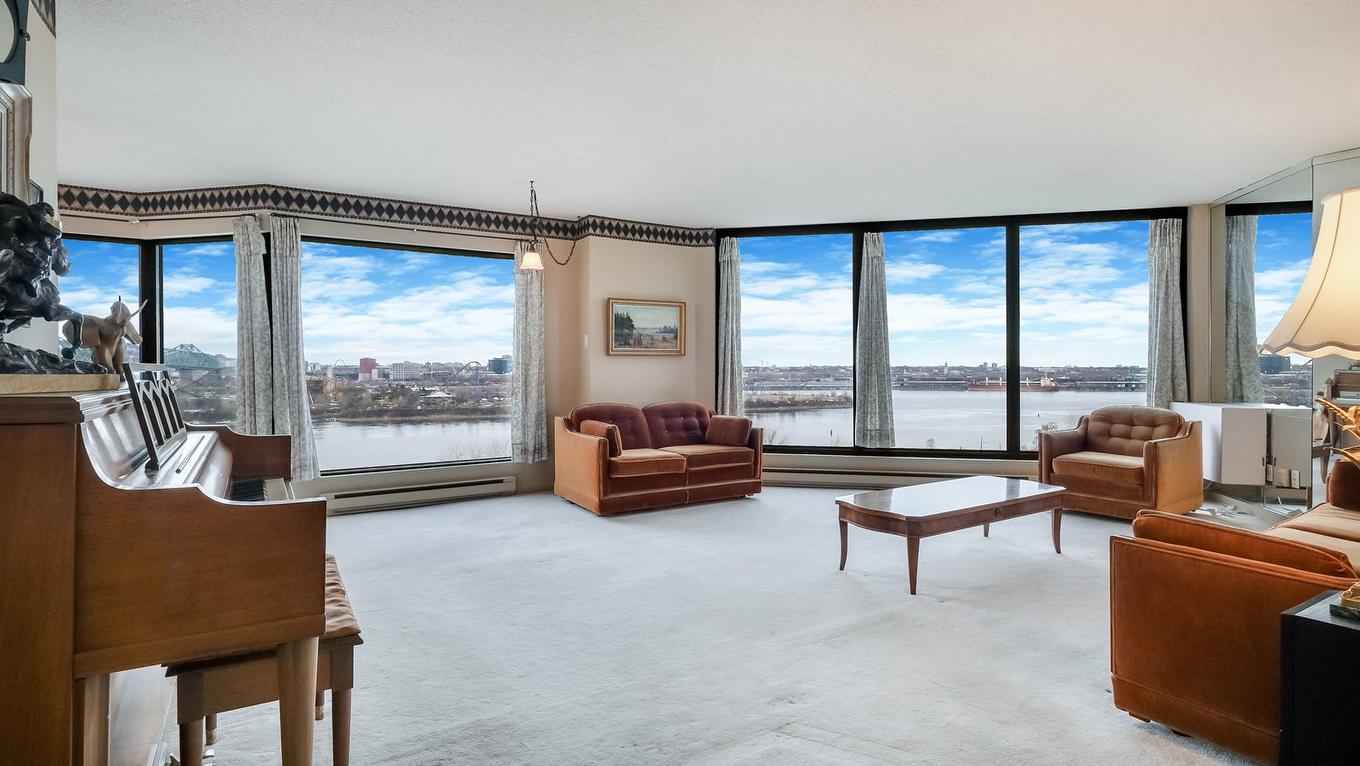 Salon - 1401-70 Rue De La Barre, Longueuil (Le Vieux-Longueuil), QC - Indoor Photo Showing Living Room