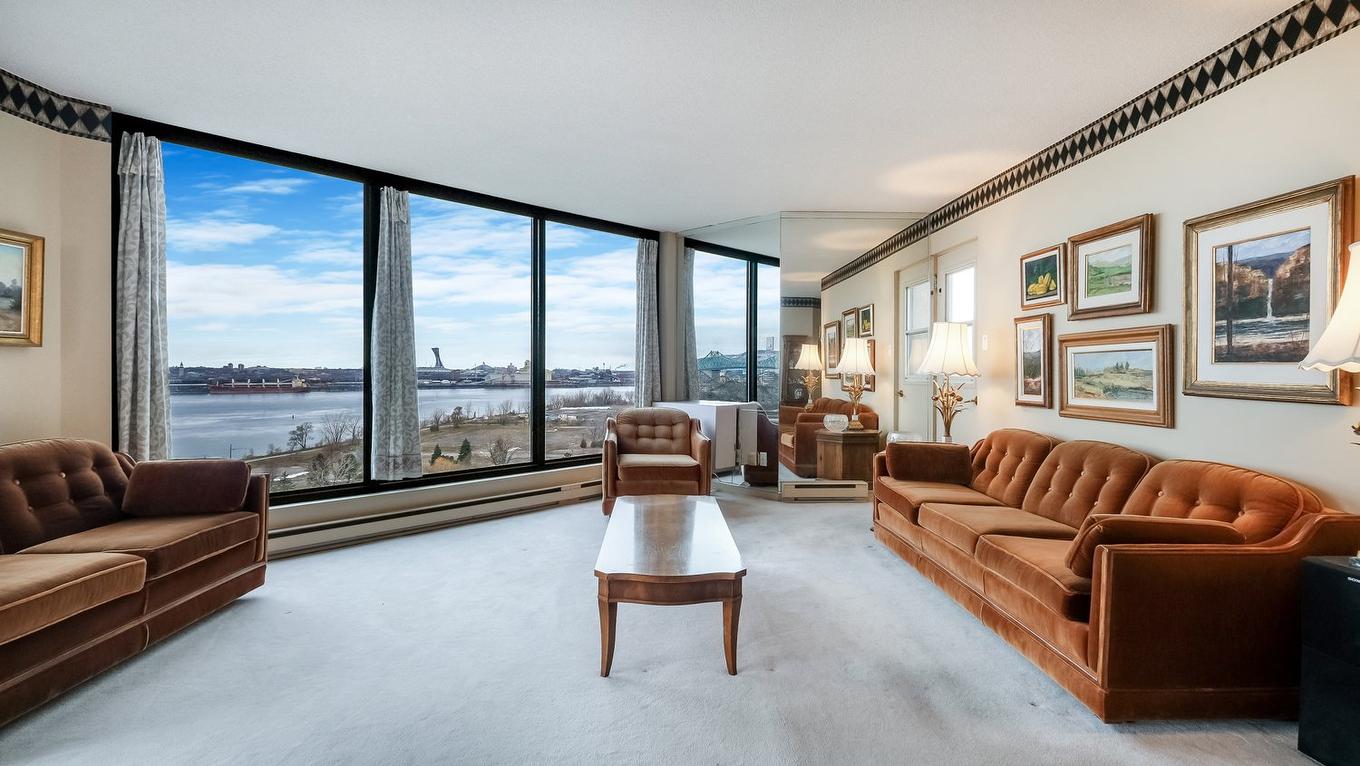 Salon - 1401-70 Rue De La Barre, Longueuil (Le Vieux-Longueuil), QC - Indoor Photo Showing Living Room