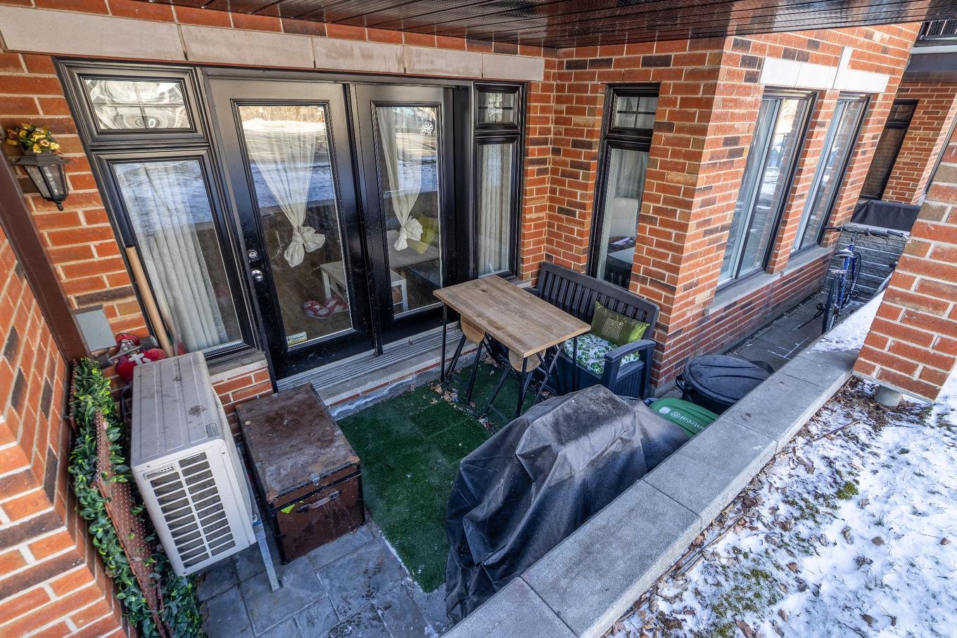 Patio - 002-10730 Av. Christophe-Colomb, Montréal (Ahuntsic-Cartierville), QC - Outdoor With Exterior