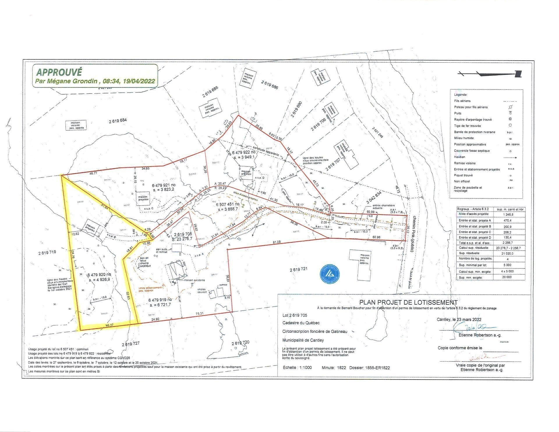 Floor Plan - 124C Ch. Pink, Cantley, QC