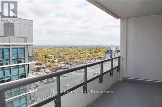 1201 - 17 Zorra Street, Toronto, ON - Outdoor With Balcony With View With Exterior