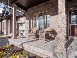 Front Patio with Flagstone -