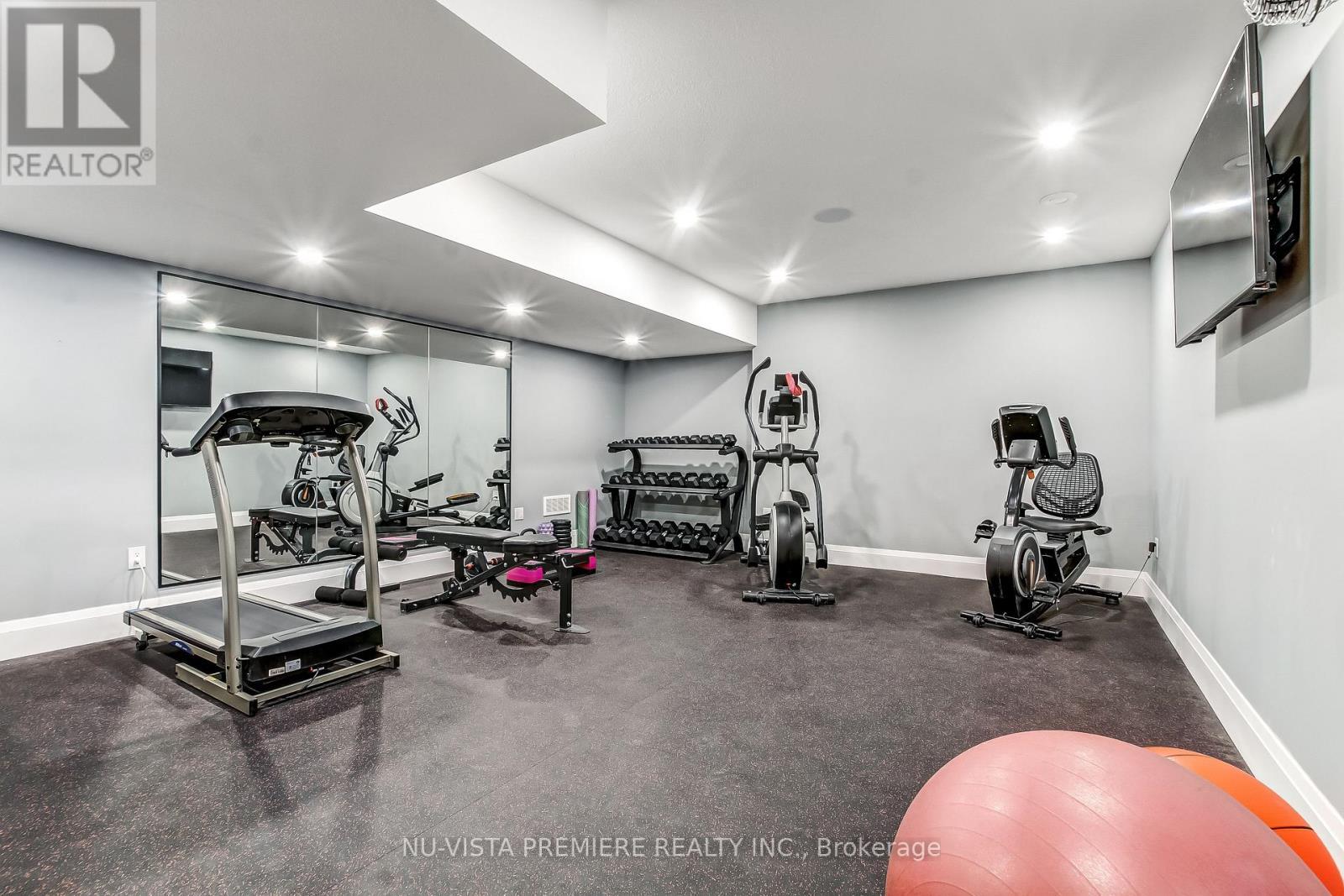5233 Line 2 Line, Perth South (Blanshard), ON - Indoor Photo Showing Gym Room