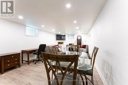 Lower Level Dining & Living Areas -