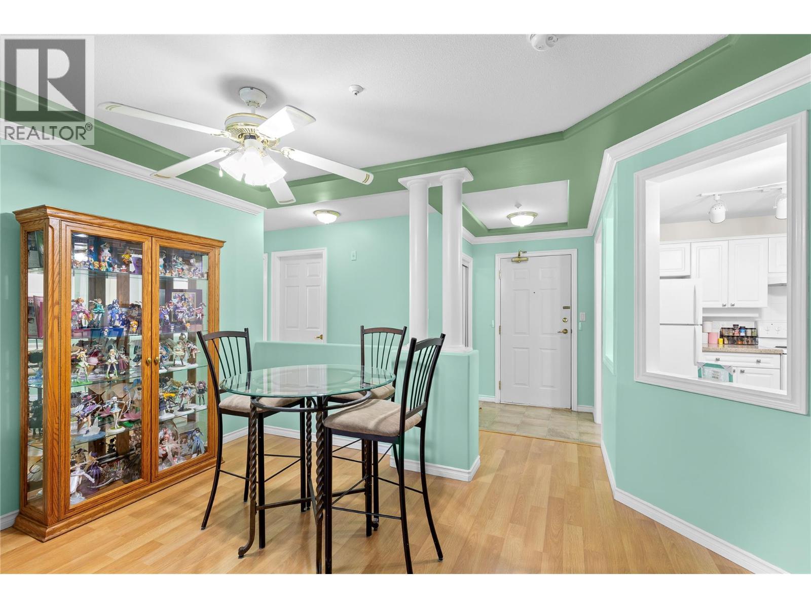 3300 Centennial Drive Unit# 204, Vernon, BC - Indoor Photo Showing Dining Room
