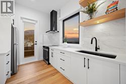 Additional sink, electric range & fridge -