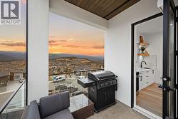 With it's own private patio for cooking purposes -