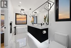 Upper level primary bedroom ensuite -