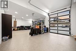 Ceiling height is extended for the 3rd garage bay -