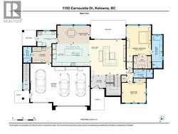 Mian Level Floor Plan -