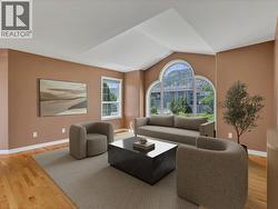 VIRTUALLY STAGED FURNITURE IN SITTING AREA -