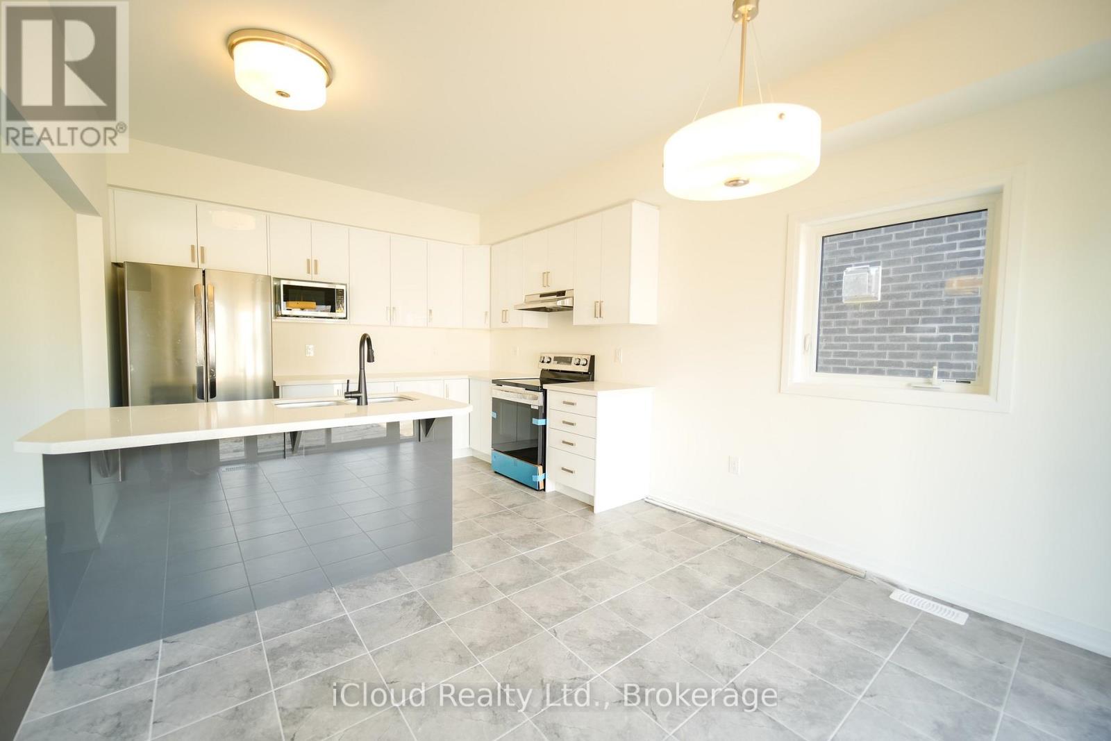 67 George Brier Drive E, Brant, ON - Indoor Photo Showing Kitchen With Stainless Steel Kitchen