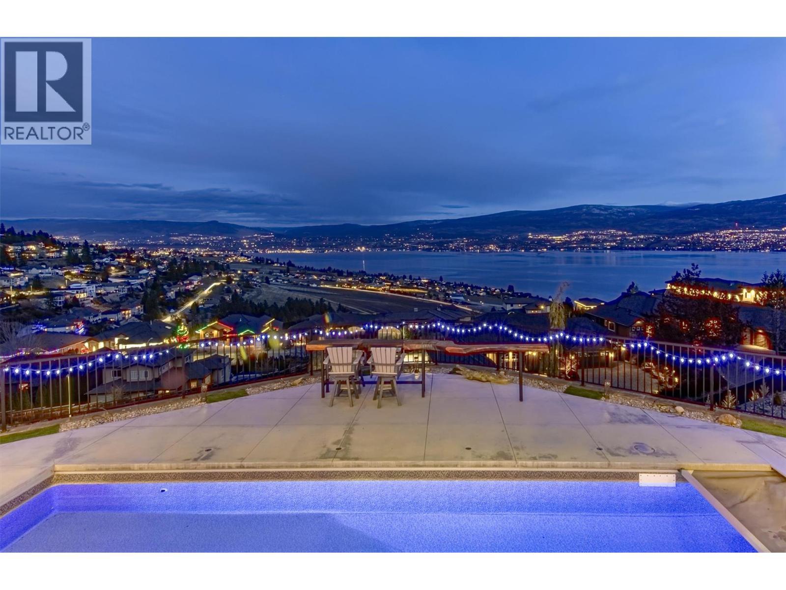 3279 Vineyard View Drive, West Kelowna, BC - Outdoor With In Ground Pool With View