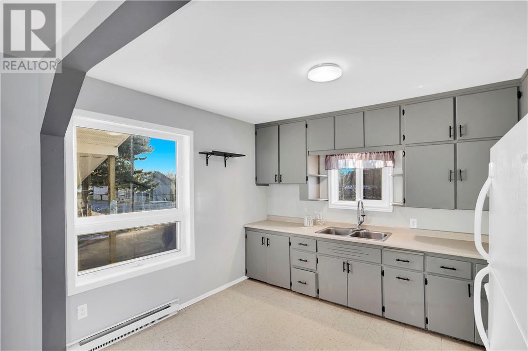 165 Cedar Street, Massey, ON - Indoor Photo Showing Kitchen With Double Sink