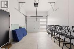 Garage with a garage door opener -