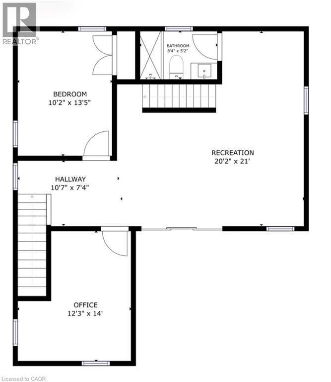 View of floor plan / room layout - 26 Huron Street, Grand Bend, ON - Other