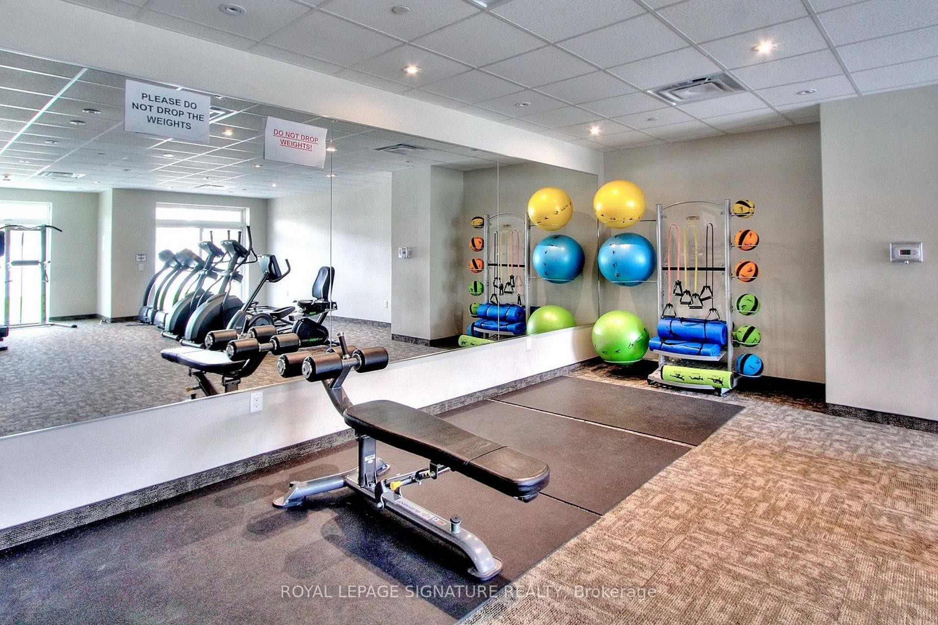 433-7325 Markham Road, Markham, ON - Indoor Photo Showing Gym Room