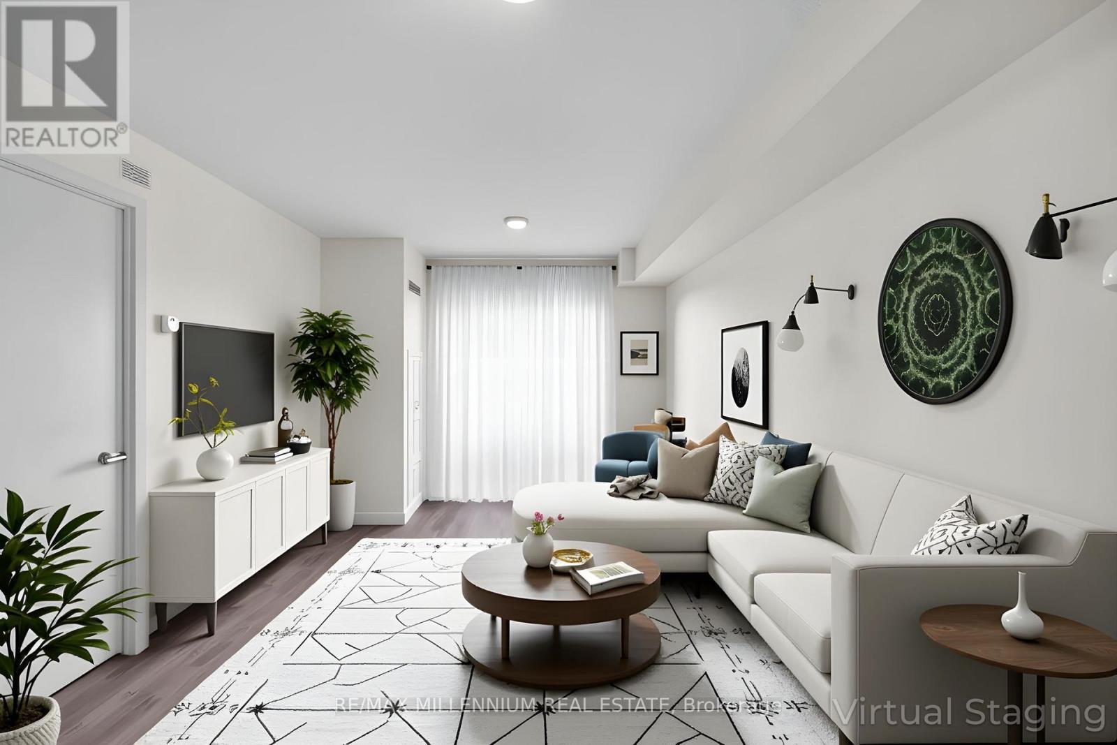 908 - 1410 Dupont Street, Toronto, ON - Indoor Photo Showing Living Room