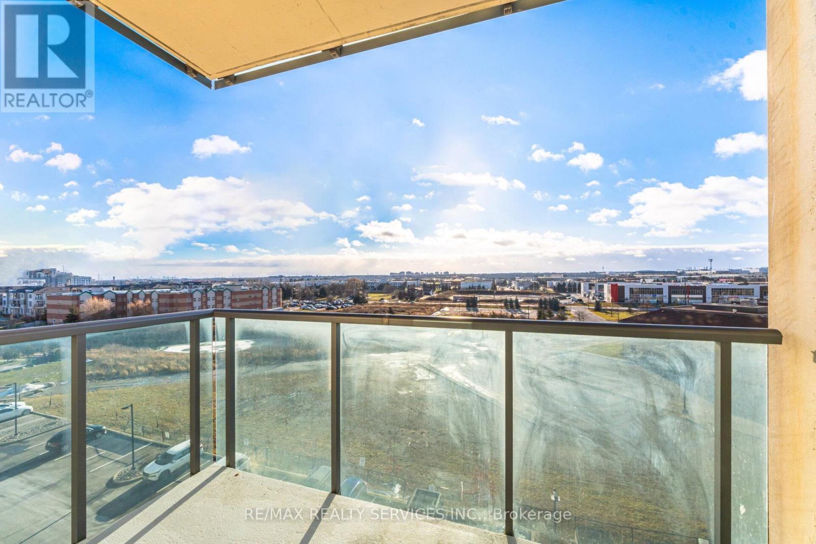 508 - 45 Yorkland Boulevard, Brampton, ON - Outdoor With Balcony With View