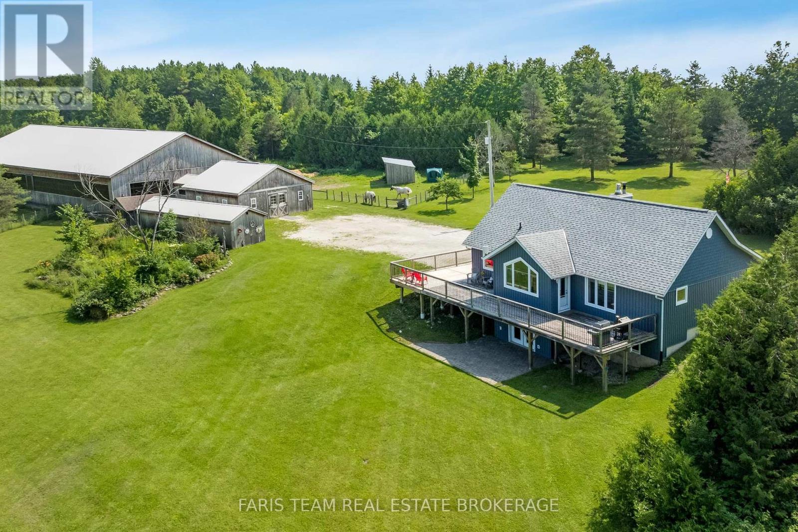 735519 West Back Line, West Grey, ON - Outdoor With Deck Patio Veranda