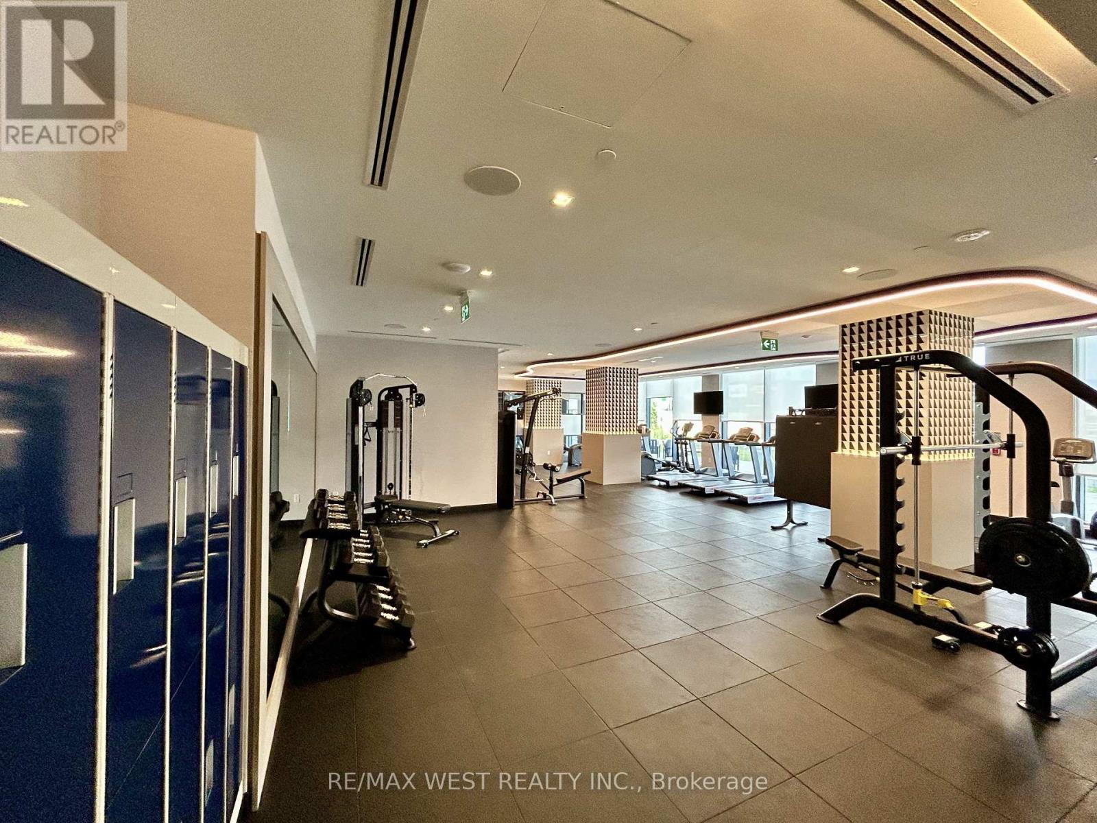 1831 - 2545 Simcoe Street N, Oshawa, ON - Indoor Photo Showing Gym Room