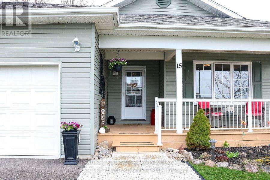15 Ainsworth Drive, Ramara, ON - Outdoor With Deck Patio Veranda With Exterior
