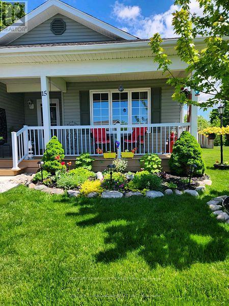 15 Ainsworth Drive, Ramara, ON - Outdoor With Deck Patio Veranda