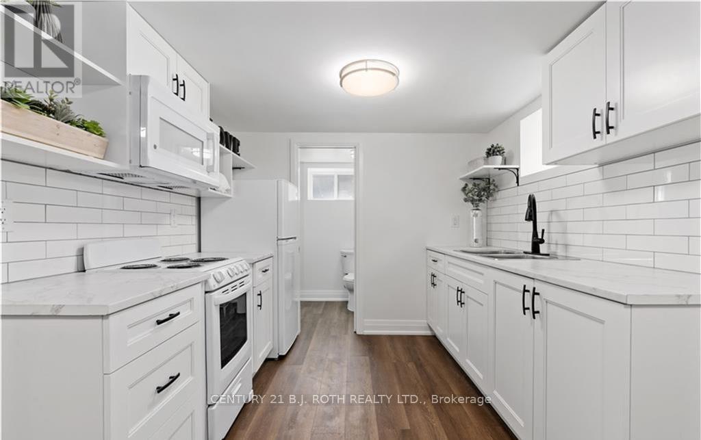Lower Level - 59 Holgate Street, Barrie, ON - Indoor Photo Showing Kitchen