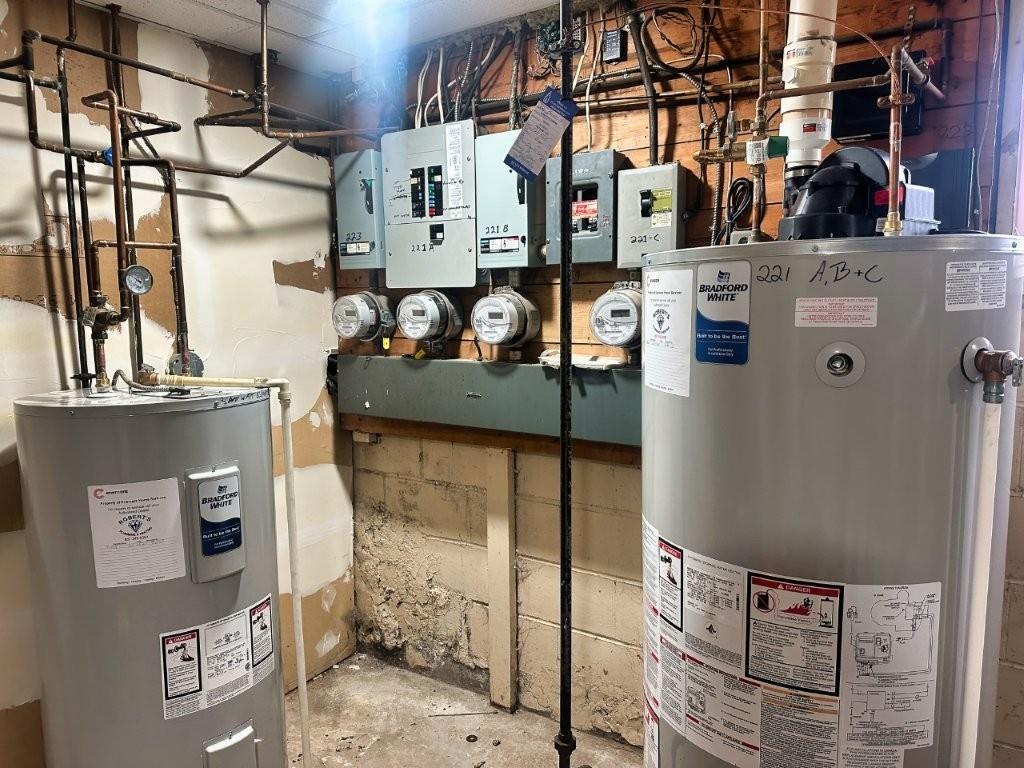 221 & 223 Bruce Street, Thunder Bay, ON - Indoor Photo Showing Basement