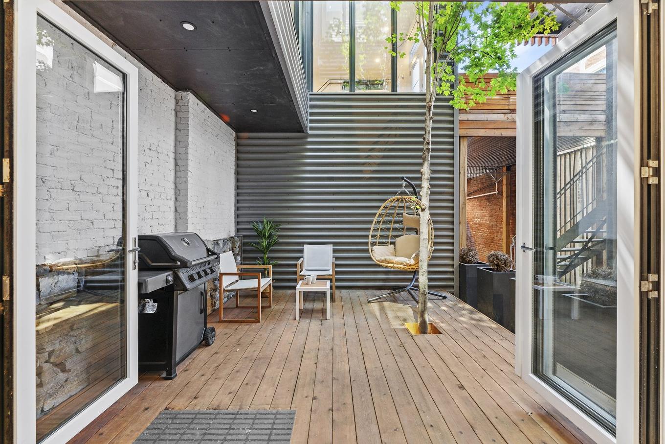 Patio - 407 - 413 Av. Édouard-Charles, Montréal (Outremont), QC - Outdoor With Deck Patio Veranda With Exterior