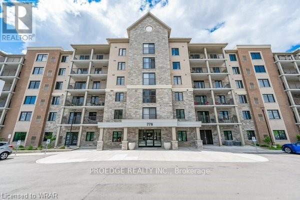 306 - 778 Laurelwood Drive, Waterloo, ON - Outdoor With Balcony With Facade