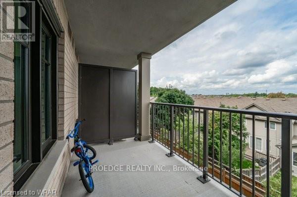 306 - 778 Laurelwood Drive, Waterloo, ON - Outdoor With Balcony With Exterior
