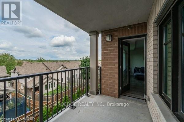 306 - 778 Laurelwood Drive, Waterloo, ON - Outdoor With Balcony With Exterior