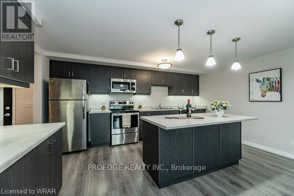 306 - 778 Laurelwood Drive, Waterloo, ON - Indoor Photo Showing Kitchen With Stainless Steel Kitchen With Upgraded Kitchen